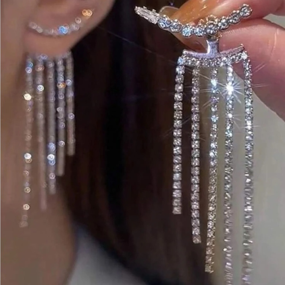 Statement piece earrings
